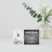 Chef with Knives 名刺 (スタンド正面)
