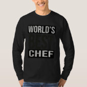 Chef World s Best Chef Merch Tシャツ (正面)