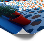 Chefchaouenモロッコブルーシティ – トラベ鮮やかル ポスター (角)