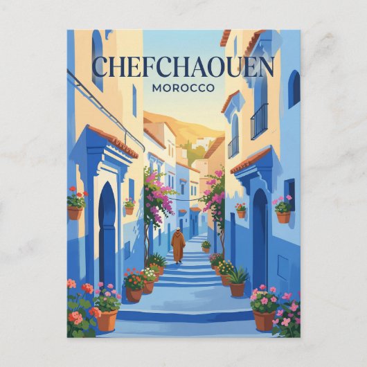 Chefchaouen, モロッコ モロッコ ポストカード (正面)