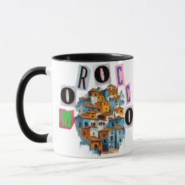 Chefchaouen: A Blue Paradise in the Rif Mountains マグカップ