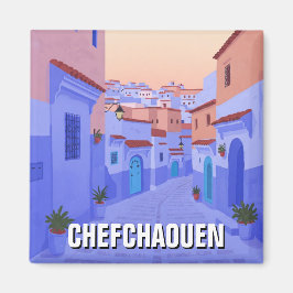 Chefchaouen Morocco旅行にサンセット マグネット