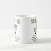 chefin Geschenke lustig, Schäffin Spruch Geschenk コーヒーマグカップ (中央)