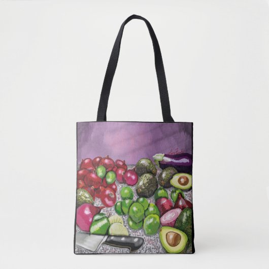 'Chef's Prep' still life トートバッグ (正面)