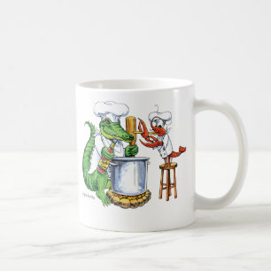 ChefSousの1人のシェフ コーヒーマグカップ
