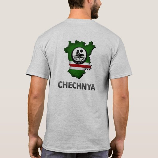 ChehnyaのTシャツ Tシャツ (裏面)