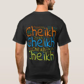Cheikh Tシャツ (裏面)