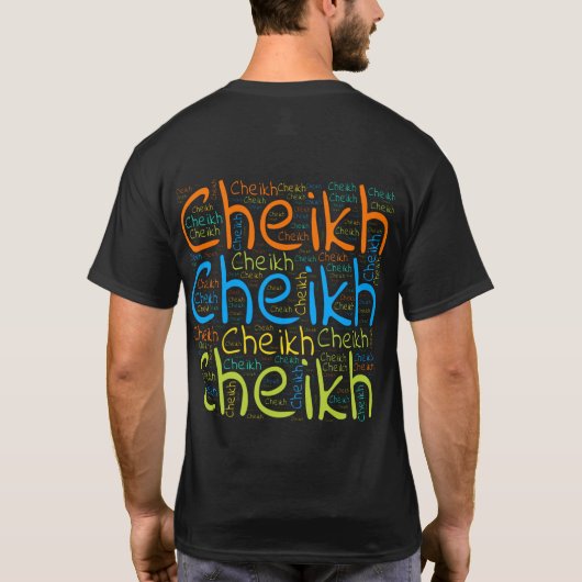 Cheikh Tシャツ (裏面)