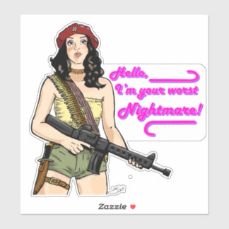 Chelly Duvalla：私はあなたの最悪の悪夢シール シール