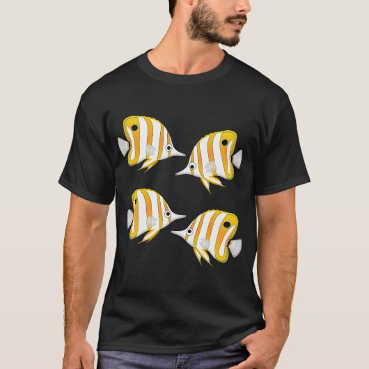 Chelmon rostratus 1 tシャツ (正面)