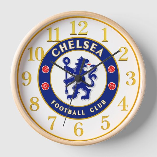 Chelsea FC Decorative Wall Clock Design – Stylish  壁時計 (正面)