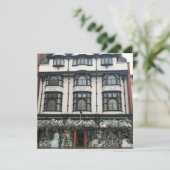 Chelsea, London UK, King's Roadのクリスマス シーズンカード (スタンド正面)