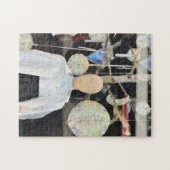 Chelsea, London UK Mannequin a Shop Window ジグソーパズル (横)