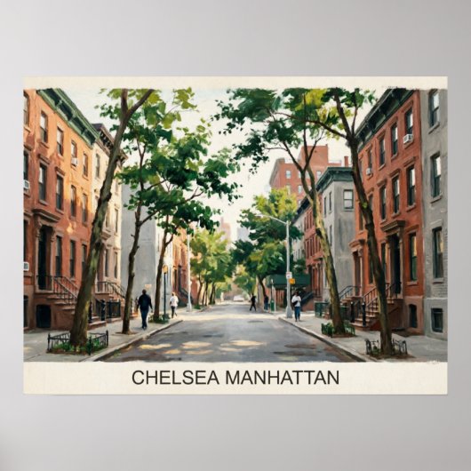 Chelsea Manhattan ポスター (正面)