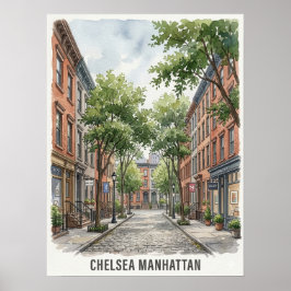 Chelsea Manhattan ポスター