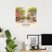 Chelsea Manhattan ポスター (ホームオフィス)