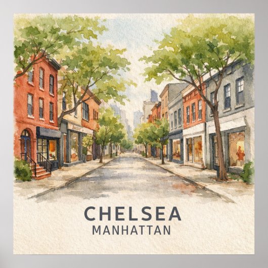 Chelsea Manhattan ポスター (正面)