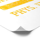 Cheltenham High School Hs Wyncote Pa Phys Ed ポスター (角)