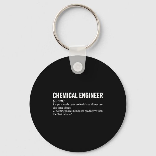 Chemical Engineer Profession Definition Engineerin キーホルダー (正面)