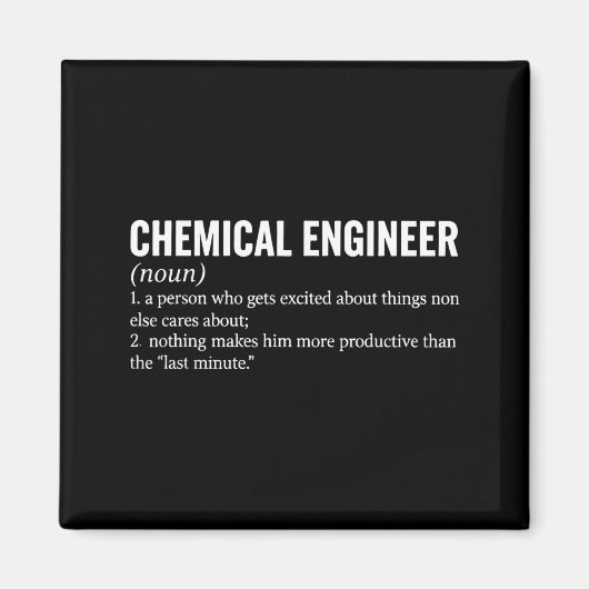 Chemical Engineer Profession Definition Engineerin マグネット (正面)