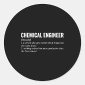 Chemical Engineer Profession Definition Engineerin ラウンドシール (正面)