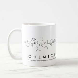 ChemicalMechanismペプチド名mug コーヒーマグカップ