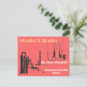 Chemiedesign DDR ポストカード (スタンド正面)