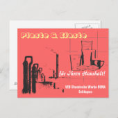 Chemiedesign DDR ポストカード (正面/裏面)