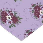 Chemin de Table Court Bouquet de Violettes ショートテーブルランナー (コーナー)