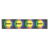 Chemin de table Drapeau Kanak ショートテーブルランナー (横)