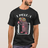 Chemist  One Mole Animal Chemistry Scientist Resea Tシャツ (正面)