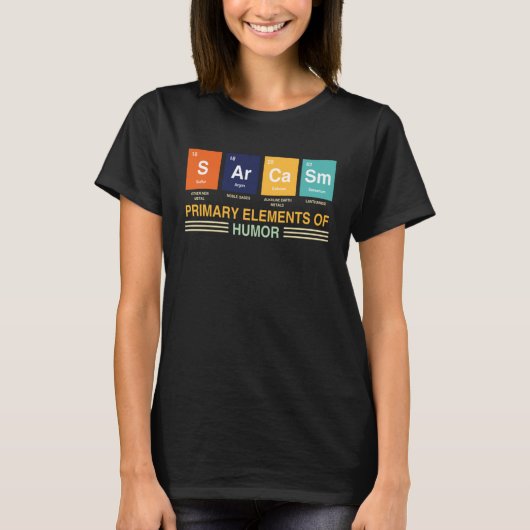 Chemist  Saying Sarcasm  Chemistry & Science Nerd Tシャツ (正面)