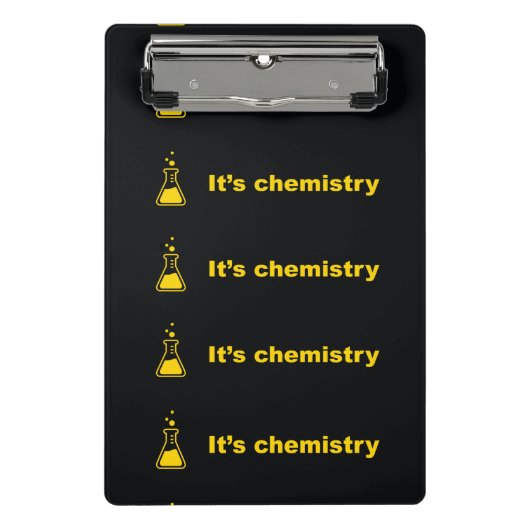 Chemistryミニクリップボード ミニクリップボード (正面)