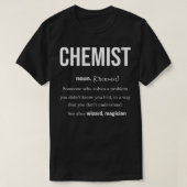 Chemistry Alchemy Biochemistry Formula Molecule 1 Tシャツ (デザイン正面)