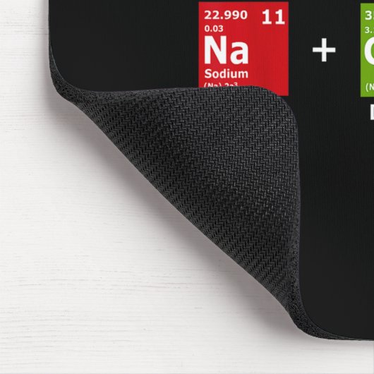 Chemistry Be Like Nacl  マウスパッド (コーナー)