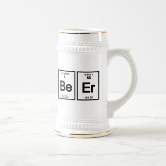 Chemistry Beer Stein - Be-Er （ベリリウム – エルビウム） ビールジョッキ