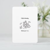 Chemistry Between Us, I Love You - Flat Card (スタンド正面)