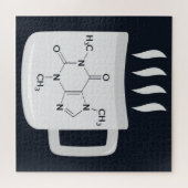 Chemistry Caffeine Lovers Formula ジグソーパズル (横)