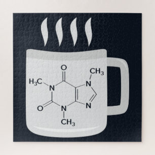 Chemistry Caffeine Lovers Formula ジグソーパズル