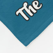 Chemistry Caffeine Molecule Funny Science Geek Cof フリースブランケット (角)