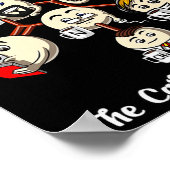 Chemistry Caffeine Molecule Funny Science Geek Cof ポスター (角)