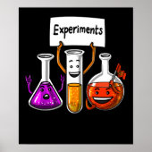 Chemistry Experiments Funny Science Joke ポスター (正面)
