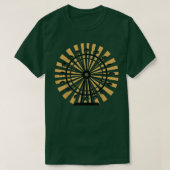 Chemistry Ferrous Wheel Feris Wheel Periodic Table Tシャツ (デザイン正面)