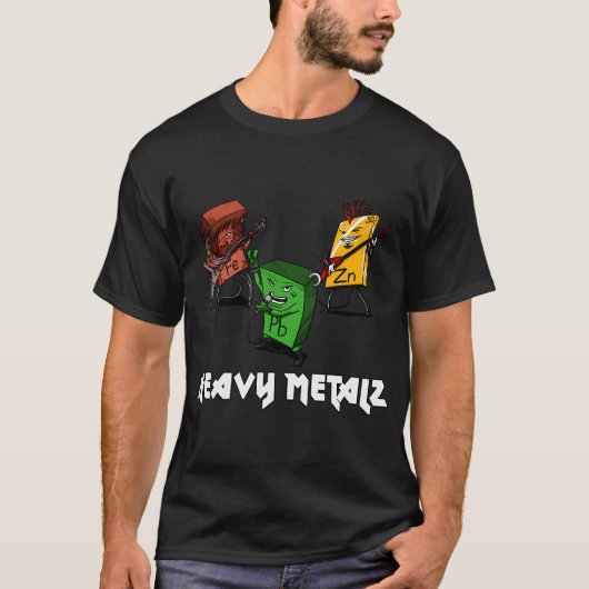 Chemistry Heavy Metals Tシャツ (正面)