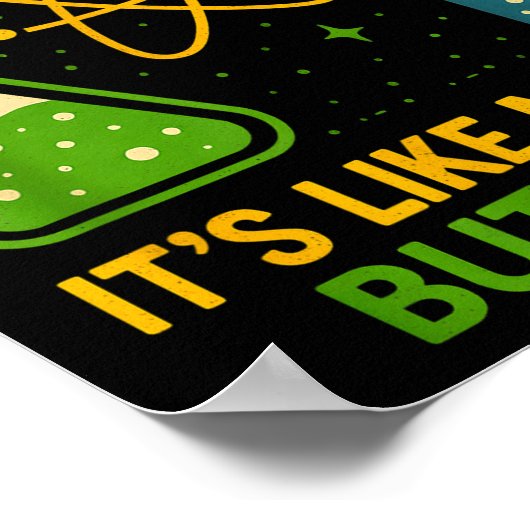 Chemistry It’s Like Magic Funny Science Teacher St ポスター (角)