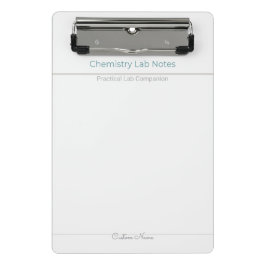 Chemistry Lab Notes – Custom Name ミニクリップボード
