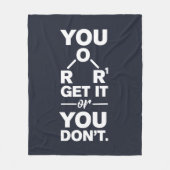 Chemistry Lab Technician Itの入手と中止 フリースブランケット (正面)