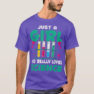 Chemistry Laboratory Scientist Girls Women Chemist Tシャツ