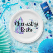 Chemistry Rocks Party Plates ペーパープレート (パーティー)