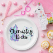 Chemistry Rocks Party Plates ペーパープレート (パーティー)